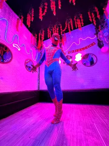 Vedetto Sensual Hombre Araña — Club de Princesas Santiago