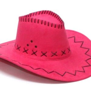 sombrero vaquera rosado