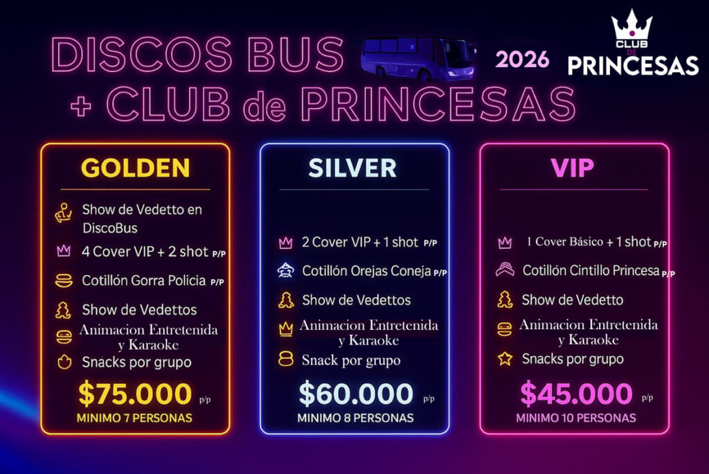 planes club de princesas mas discobus 2026