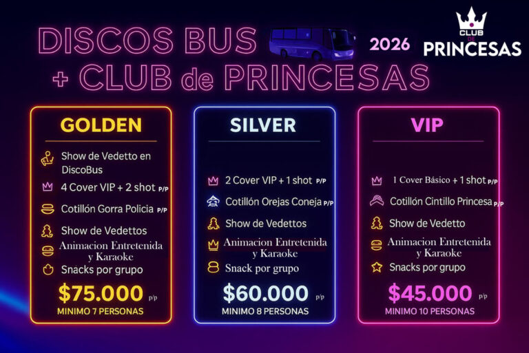 planes club de princesas mas discobus 2026